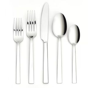 Mint Pantry Agave Mirror 20 Piece Flatware Set